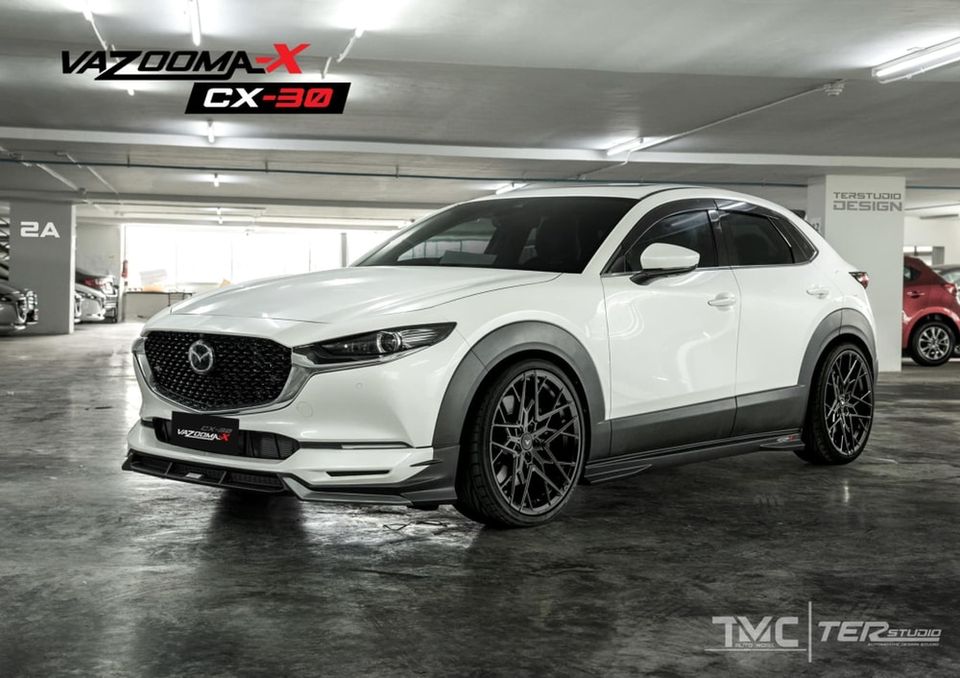 ชุดแต่ง ชุดสเกิร์ต Mazda CX-30 รุ่น VAZOOMA-X