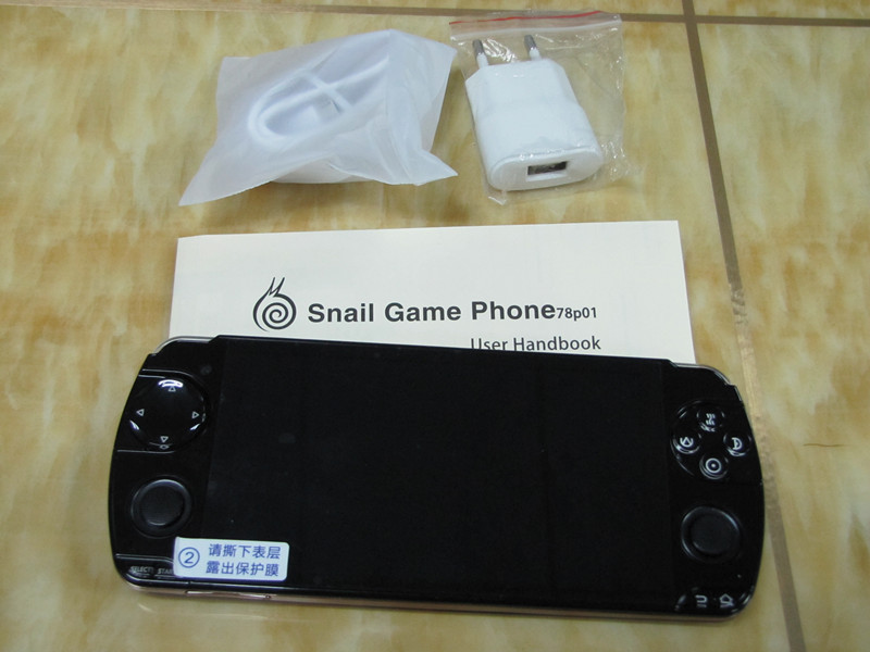 Snail Games โทรศัพท์มือถือ 78P01 Octa core Ram2GB จอ5น้ิว H-IPS พร้อมจอยเกม