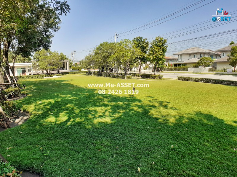 ขายบ้านเดี่ยว ใกล้ ม.มหิดล ย่าน ศาลายา วัดพระเงิน ศรีประวัติ : คณาศิริ ศาลายา : 2 ชั้น 50 ตารางวา