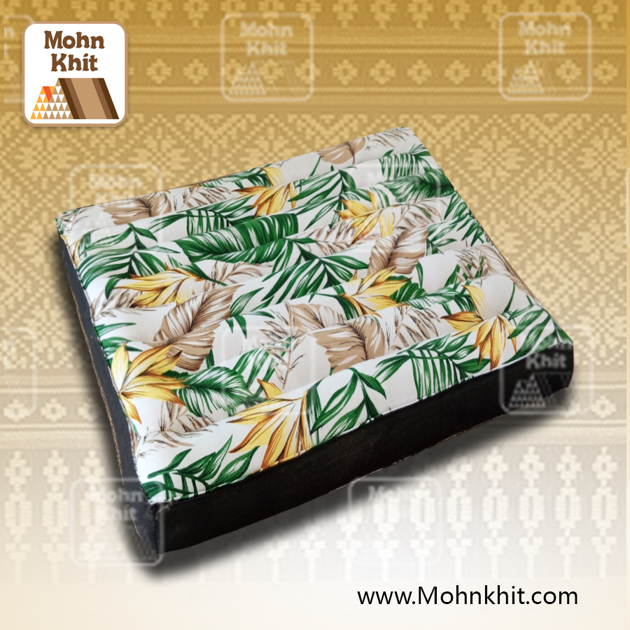 เบาะสมาธิหนาขนาดใหญ่ 50x50x7Cm ,Large special maditation mattresses Cushions Khit Pillow Small Kapok100%.