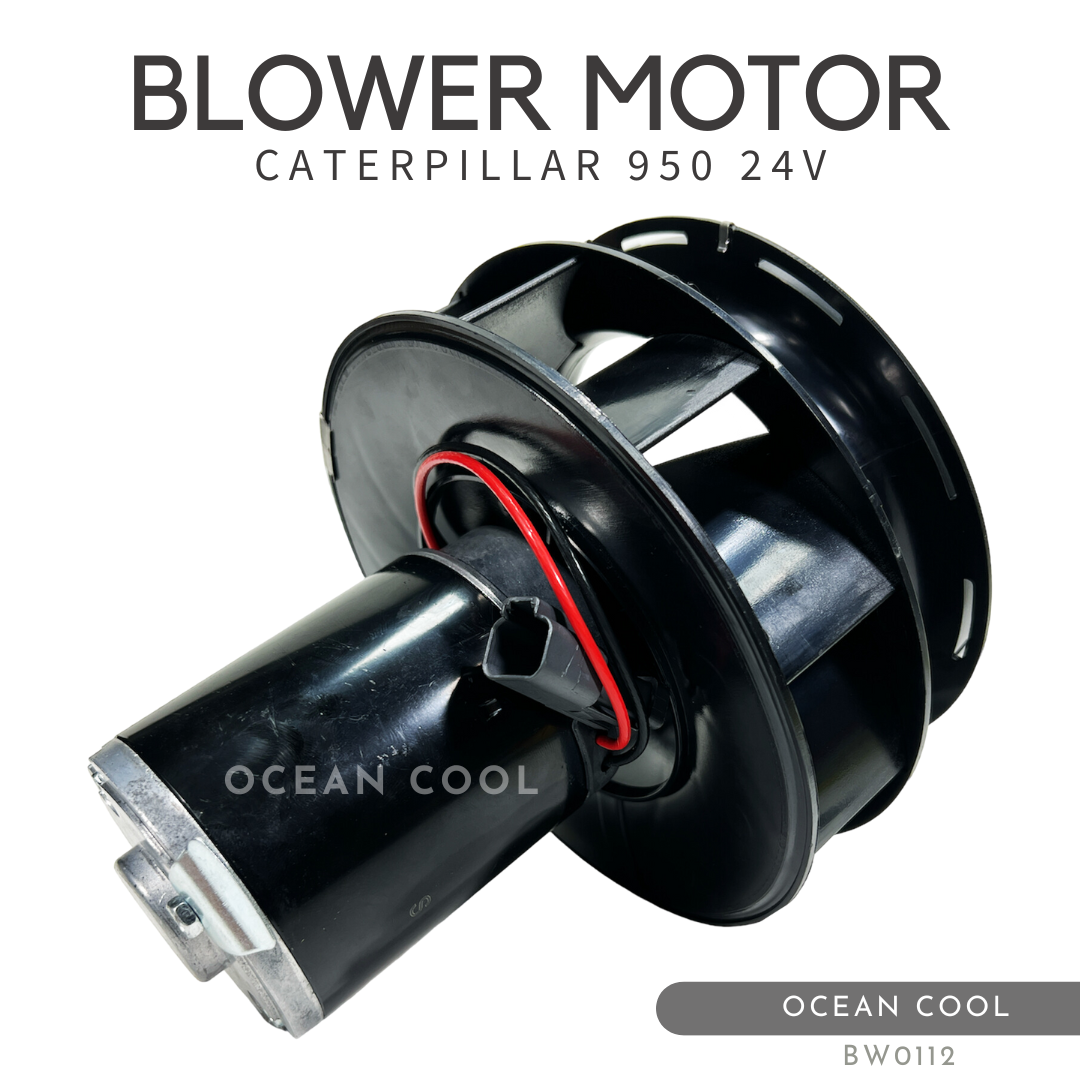 โบลเวอร์ แคทเทอพิลล่า 950 24 โวลต์ BW0112 BLOWER MOTOR CATERPILLAR 950 24V มอเตอร์พัดลมแอร์ พัดลมแอร์ โบเวอร์