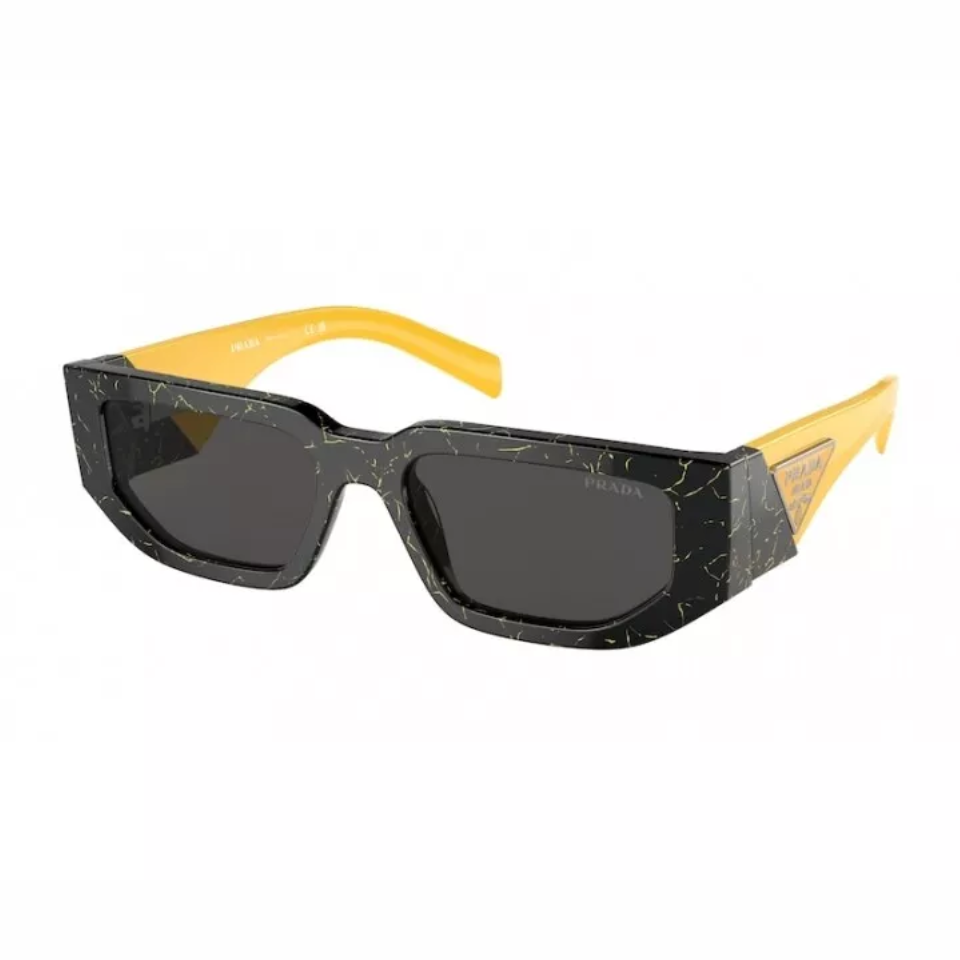 แว่นกันแดด Prada PR 09ZSF 19D5S0 - Black yellow marble S.55
