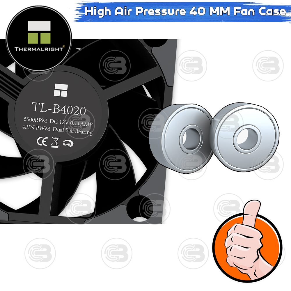 Thermalright TL-B4020 High Air Pressure PC Fan Case (size 40 mm.) ประกัน 3 ปี
