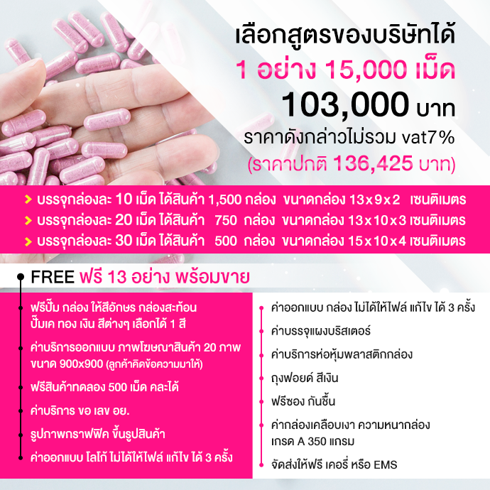 รับผลิตกลูต้าสตอเบอรี่
