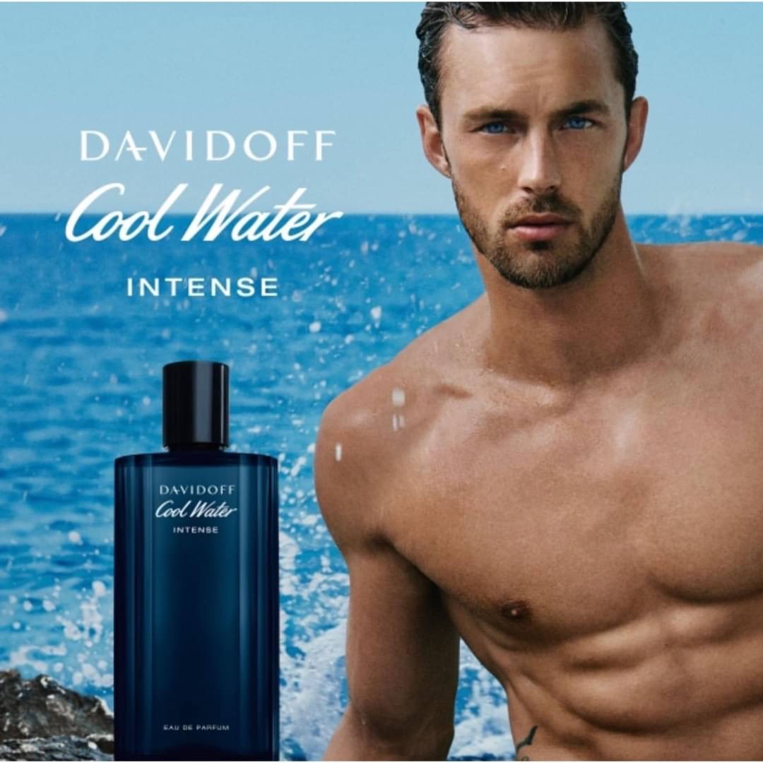 Davidoff Cool Water Intense Eau De Parfum 75ml. กล่องซีล ของแท้