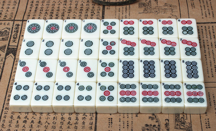 ชุดไพ่นกกระจอกกล่องหนัง