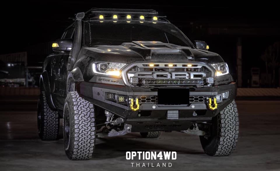 กันชนหน้า กันชนเหล็ก Option4WD รุ่น Option V.1