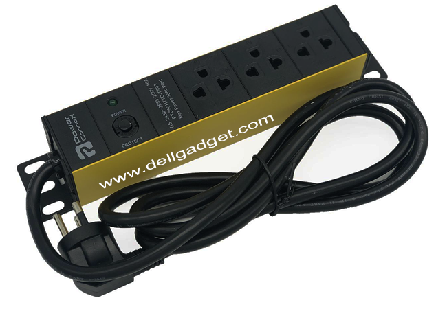 ปลั๊กไฟ PowerConneX PXC5PHTTO-TS03 3 ช่อง กันไฟกระชาก กันไฟเกิน อุปกรณ์ที่ต้องการความปลอดภัย ความคงที่ของไฟฟ้าสูง