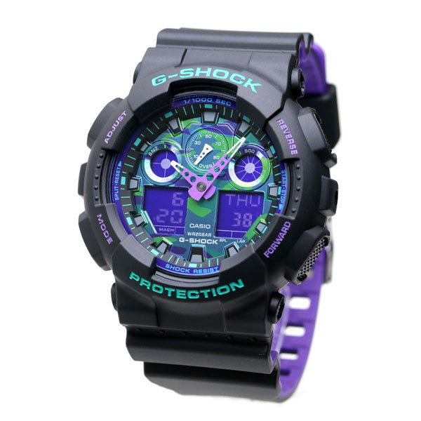 นาฬิกา CASIO G-shock GA-100BL-1ADR