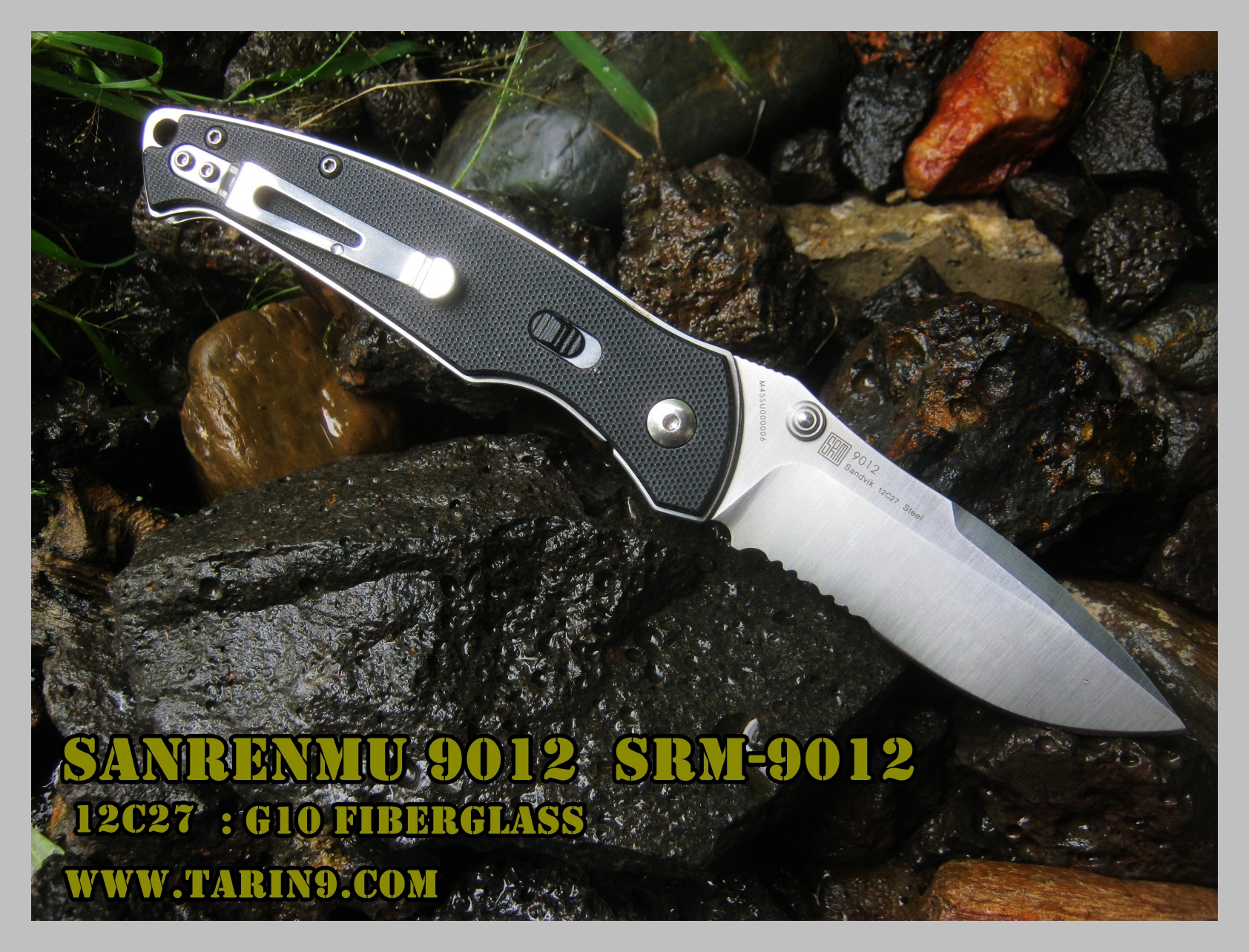 มีดพับ SANRENMU รุ่น SRM-9012