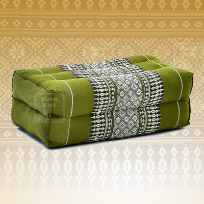 หมอนหนุน ขิดมาตรฐาน ของรับไหว้ ,The original Khit Rectangle health Pillow Thai Bolster Lumber 33x15x10 cm