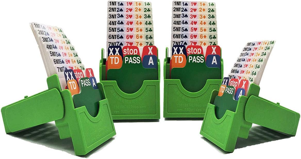 กล่องประมูล Bidding Box การ์ดกระดาษ