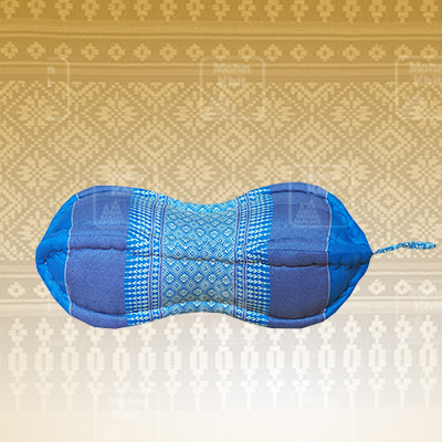 หมอนมะละกอลายขิด // Khit Papaya pillow ขนาด 20 x 40 cm