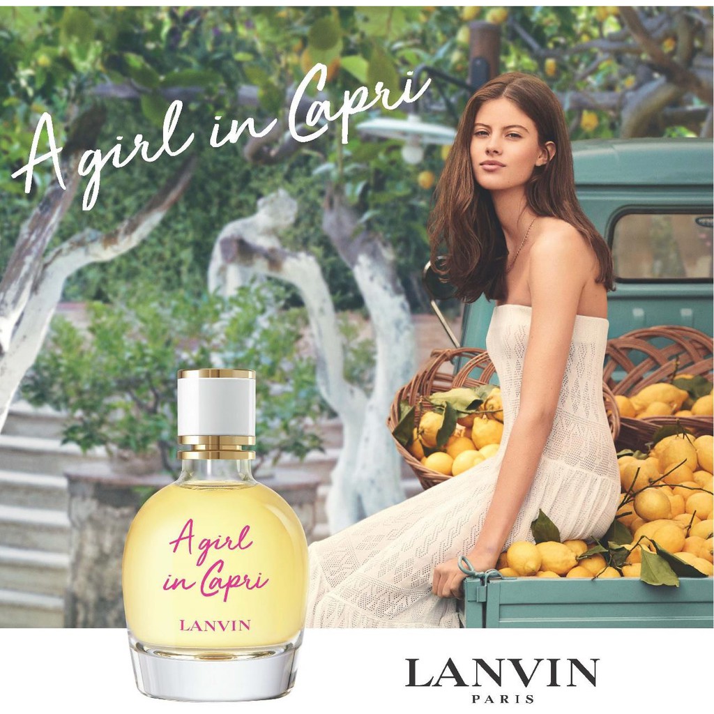 Lanvin A Girl in Capri EDT 90 ml. น้ำหอมกล่องเทสเตอร์