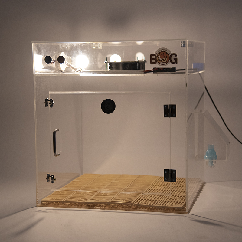 ตู้พักฟื้นสัตว์ สำหรับให้ออกซิเจนสัตว์ และพ่นละอองยา (เฉพาะตู้พักฟื้น)