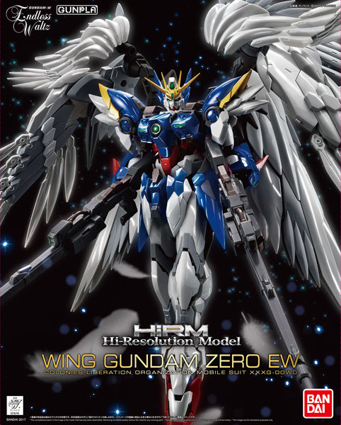 High Resolution Model 1/100 Wing Gundam Zero EW Plastic Model from "Mobile Suit Gundam Wing"