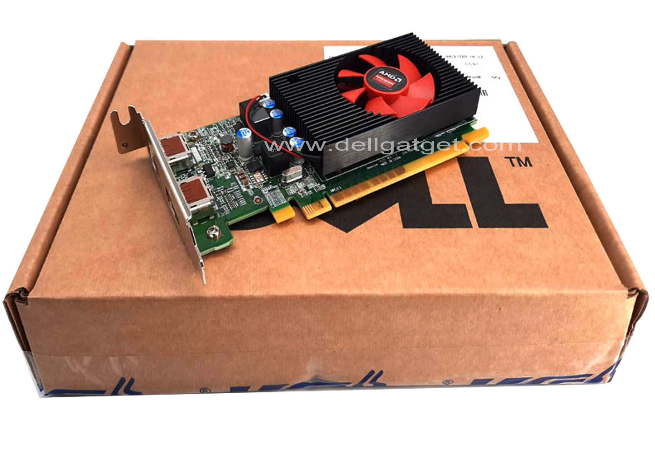 การ์ตจอ Dell AMD Radeon™ R5 430, 2GB, Half Height แท้ ราคาพิเศษ การ์ดจอ Dell Low profile R5 แท้ ประกัน Dell Thailand 1 ปี