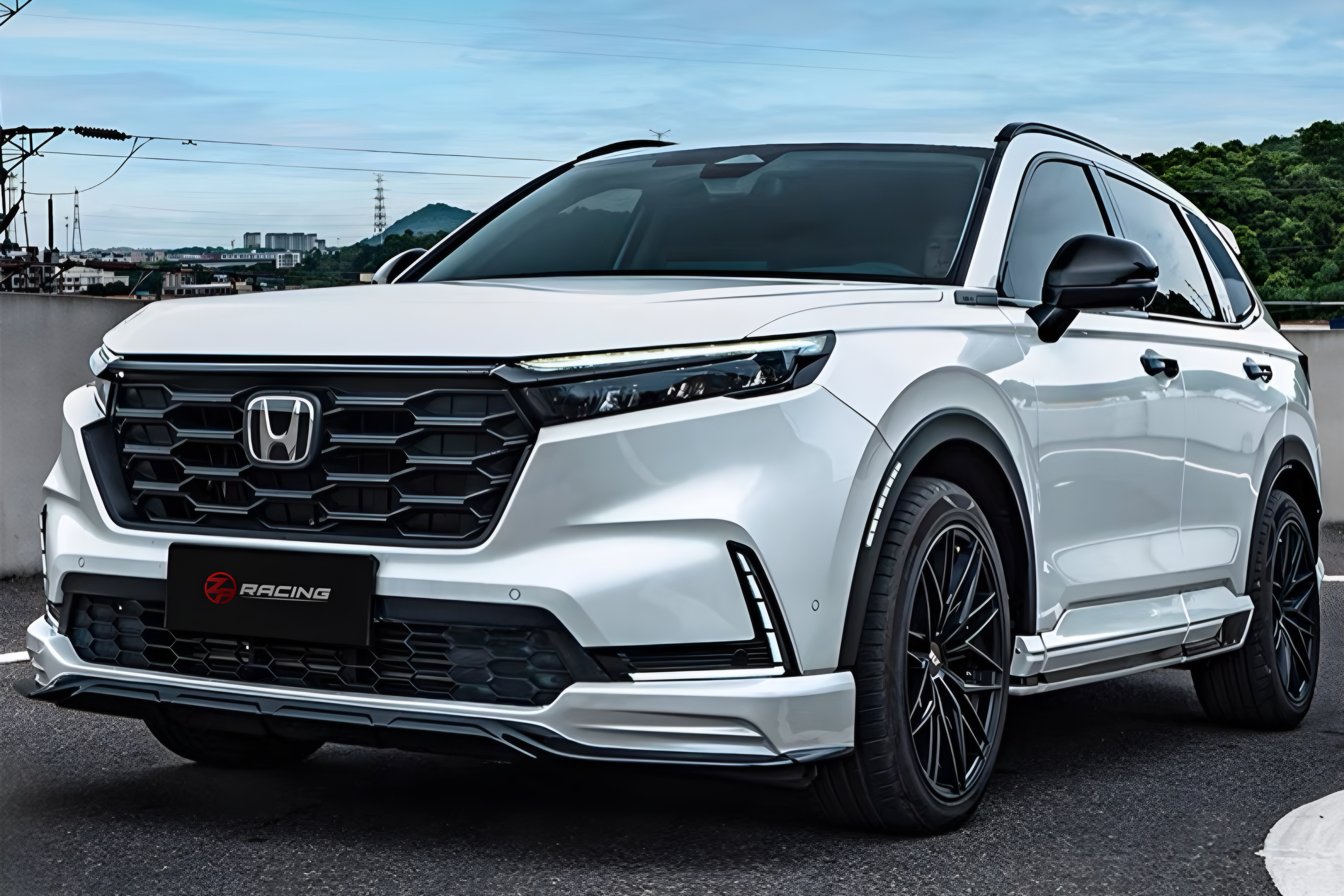 ชุดแต่ง ชุดสเกิร์ต Honda CR-V (G6) 2023-2026 รุ่น AKASAKA