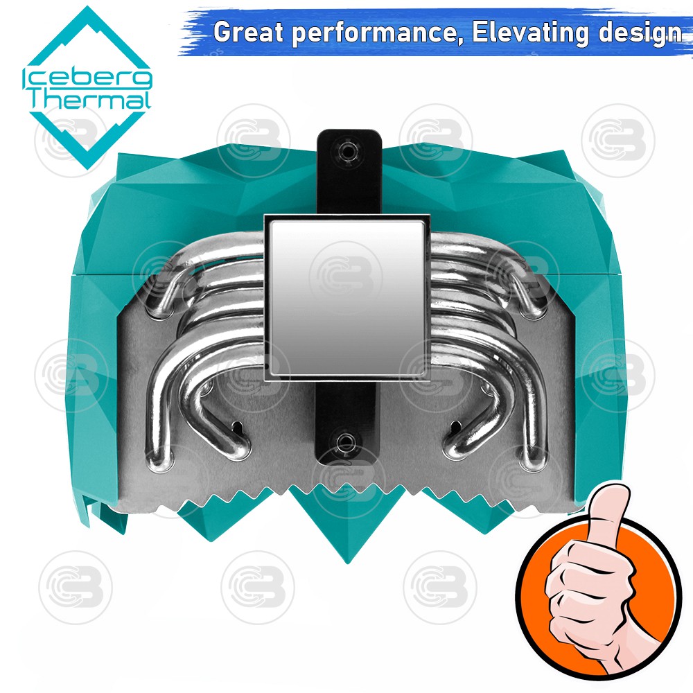 [CoolBlasterThai] Iceberg Thermal IceSLEET X5 Multi Compatible Tower CPU Cooler with A-RGB ประกัน 2 ปี