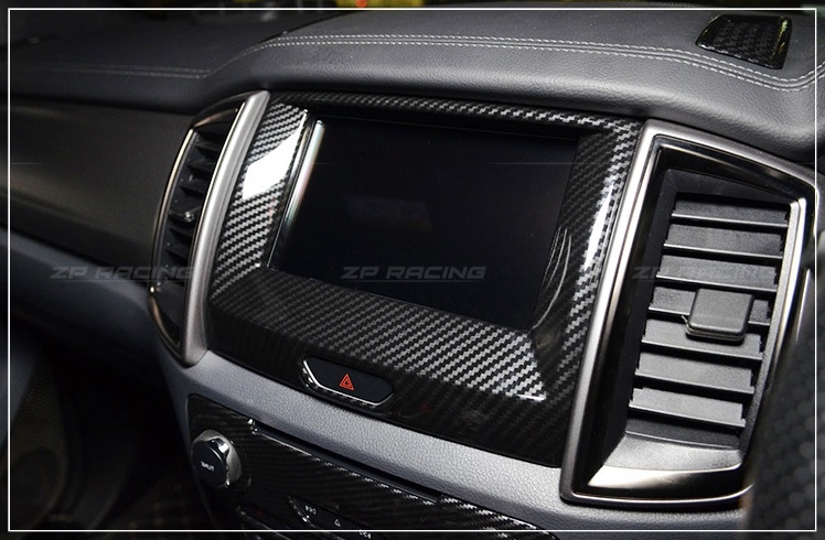 ครอบหน้ากากวิทยุ Carbon