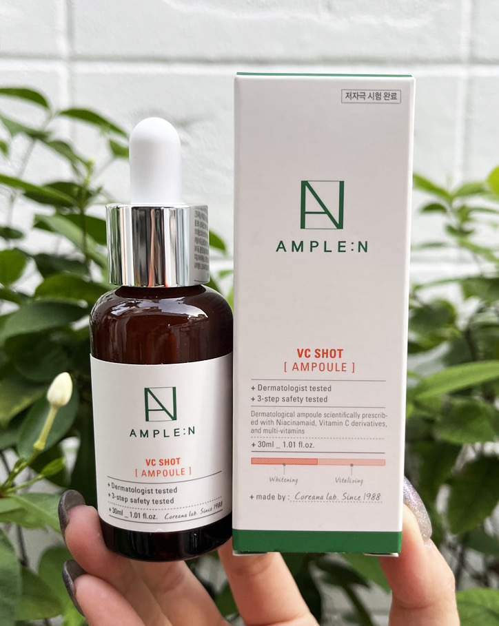 Ample : N VC Shot Ampoule เซรั่มวิตามินซี แพ็คเก็จ 2024