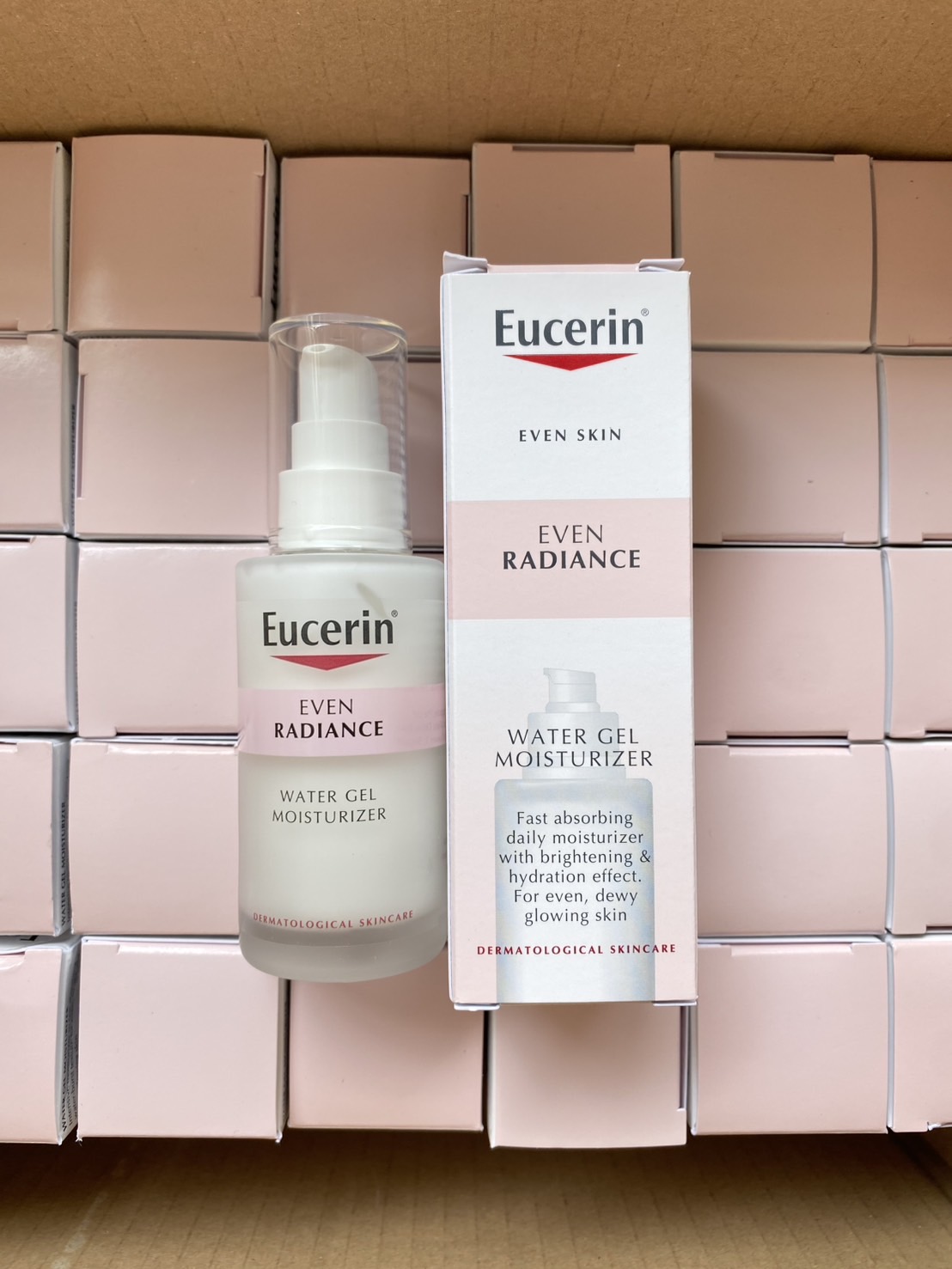 Eucerin Even Radiance Water Gel Moisturizer 50ml. มอยส์เจอร์ไรเซอร์ ที่ช่วยเติมผิวให้ฉ่ำวาว แบบสาวเกาหลี
