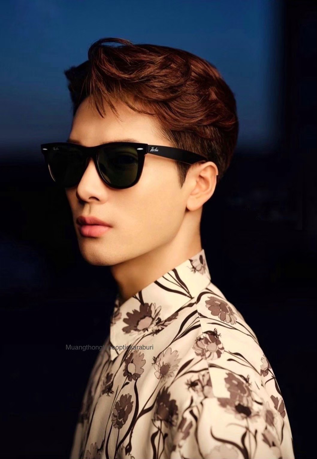 แว่นกันแดด RayBan Wayfarer RB2140F 901 ORIGINAL WAYFARER Size 54 mm