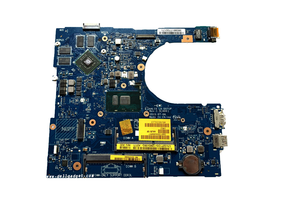 เมนบอร์ด Dell Inspiron 5559 ของแท้ ราคา พิเศษ Mainboard Dell 5559 ตรงรุ่น ตรงสเปค รับประกันศูนย์ Dell Thailand