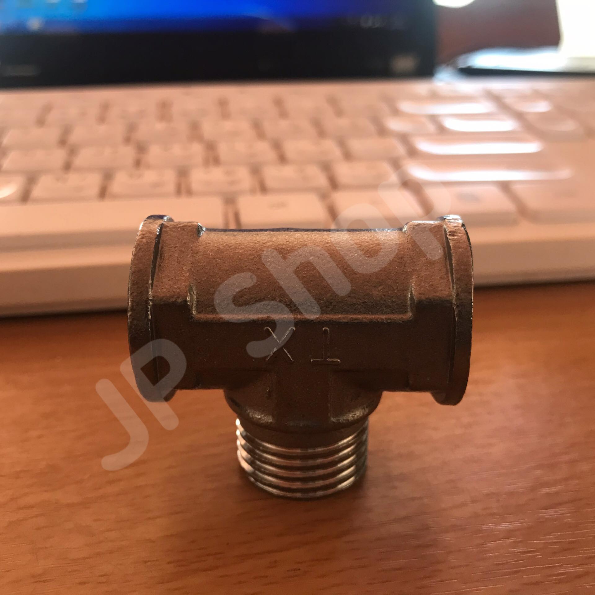 ข้อต่อสามทางสแตนเลส304 ขนาด 4 หุน ข้อต่อ สแตนเลส 4 หุน สามทาง #3354