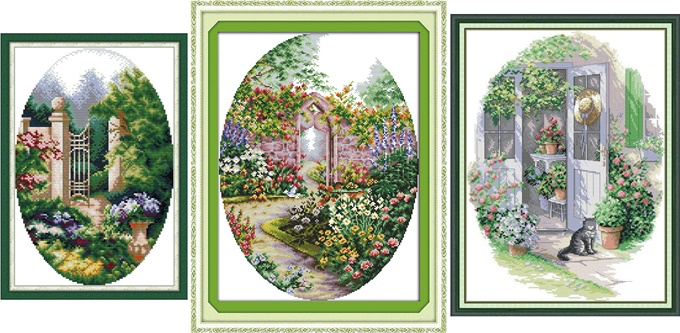 Garden corner (ไม่พิมพ์/พิมพ์ลาย)