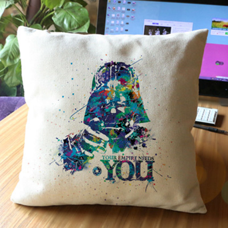 หมอน 18 นิ้ว Darth Vader สีน้ำเงิน - Star Wars Pillow