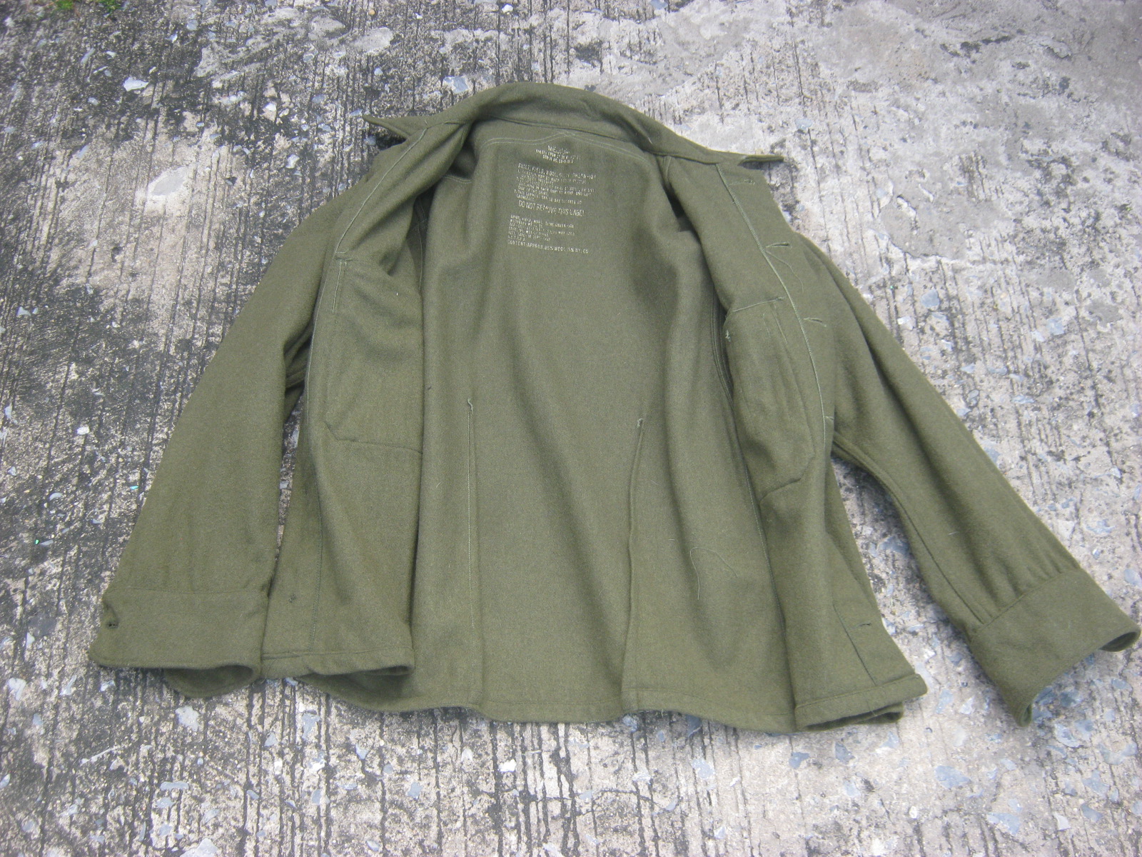 เสื้อทหารผ้าwool