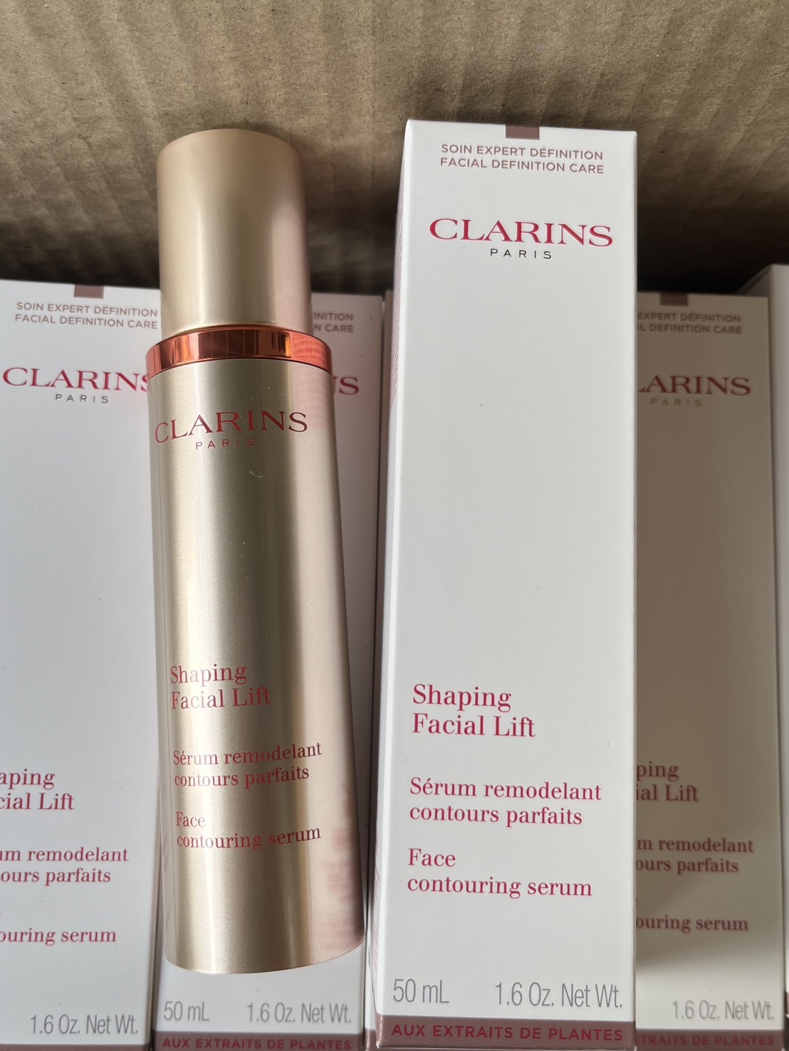 Clarins V Shaping Facial Lift Serum 50ml. เซรั่มยกกระชับผิว