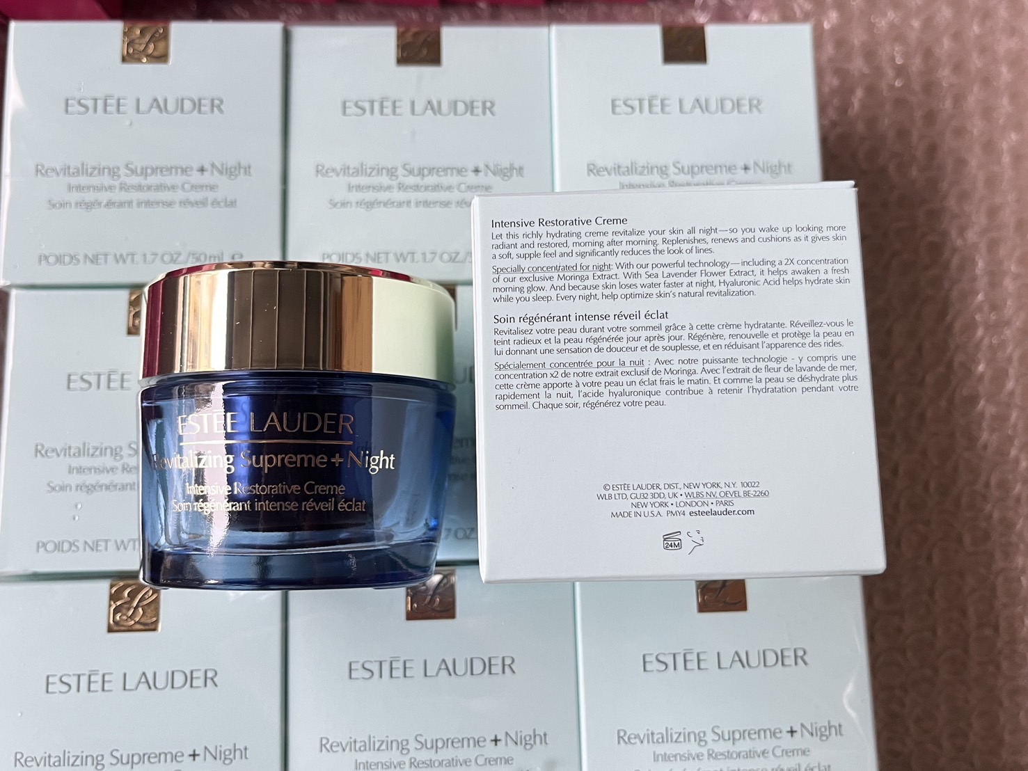 Estee Lauder Revitalizing Supreme+ Night Intensive Restorative Creme 50ml. ครีมทากลางคืน
