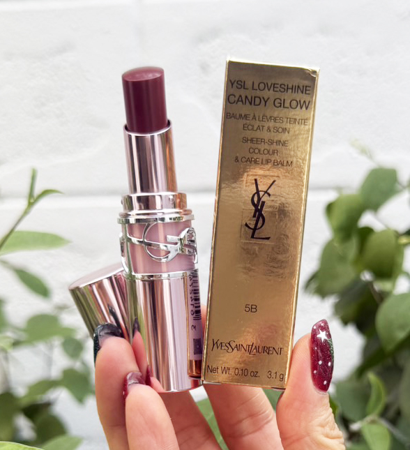 YSL Loveshine Candy Glow 3.1g . สี 5B Nude Crush ของแท้ รับประกัน