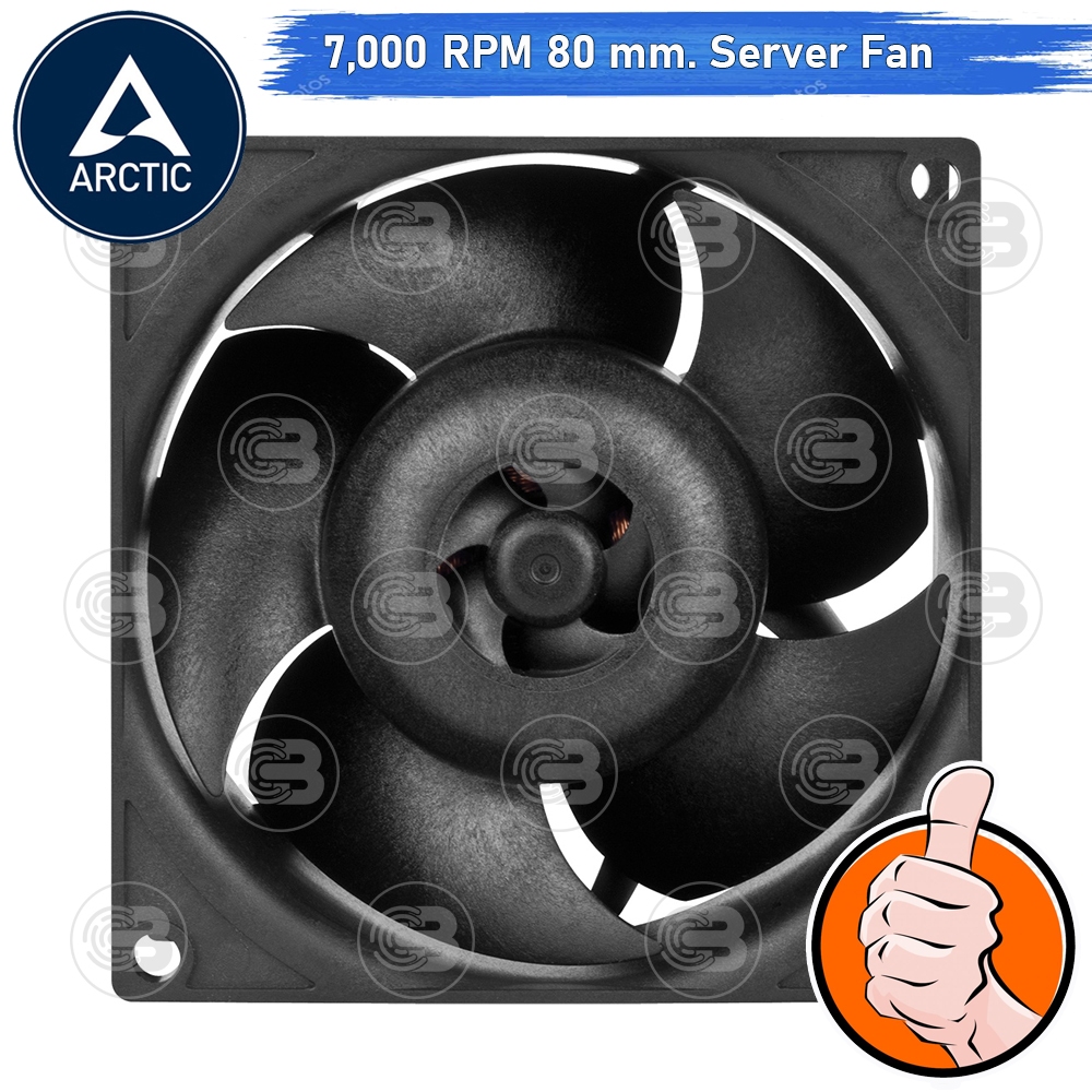 [CoolBlasterThai] ARCTIC S8038-7K 7000 RPM (size 80 mm.) Fan Case ประกัน 6 ปี