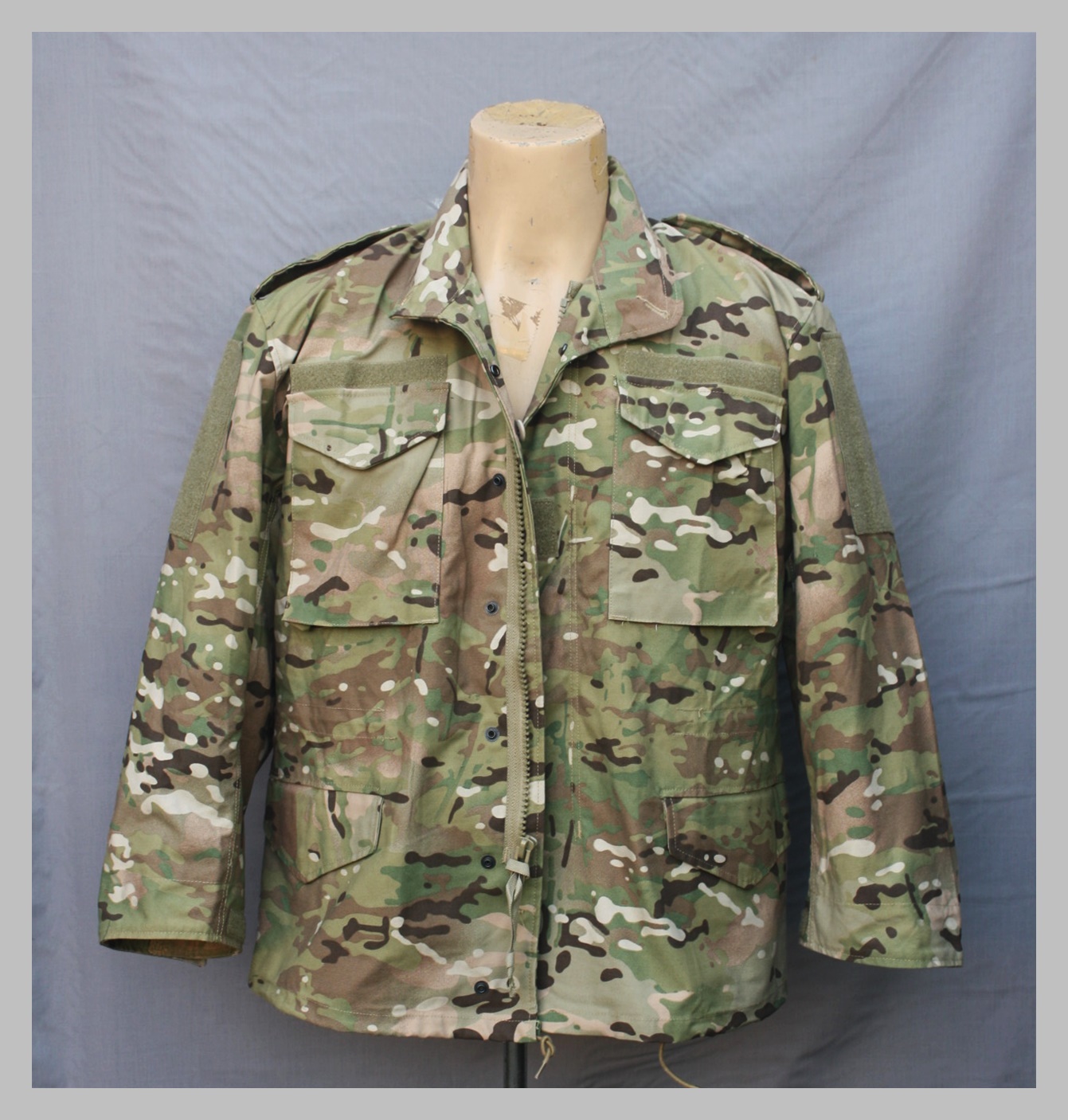 เสื้อทหารM65 ผลิตใหม่ลายมัลติแคม