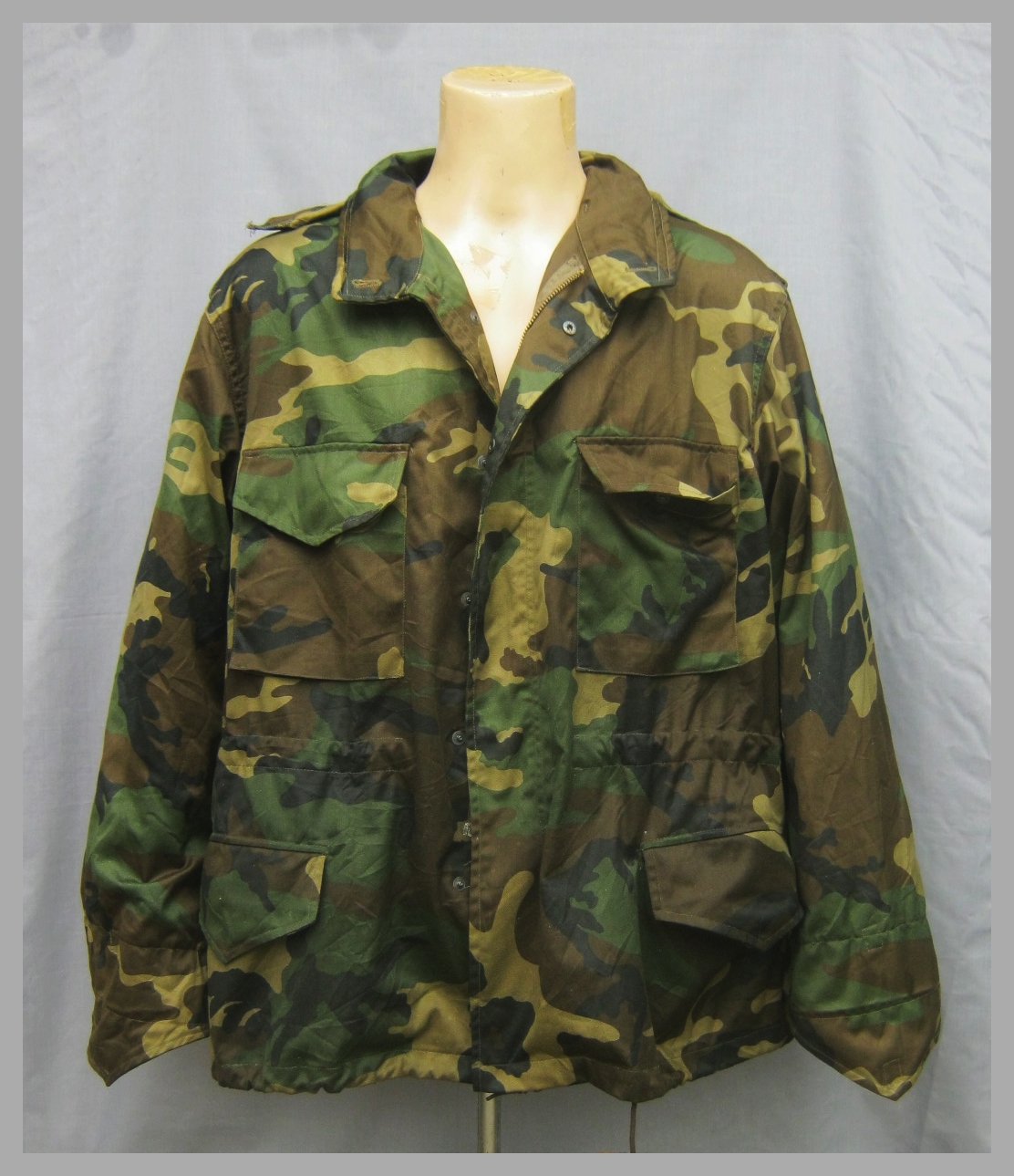 เสื้อM65 ลายพรางwoodland