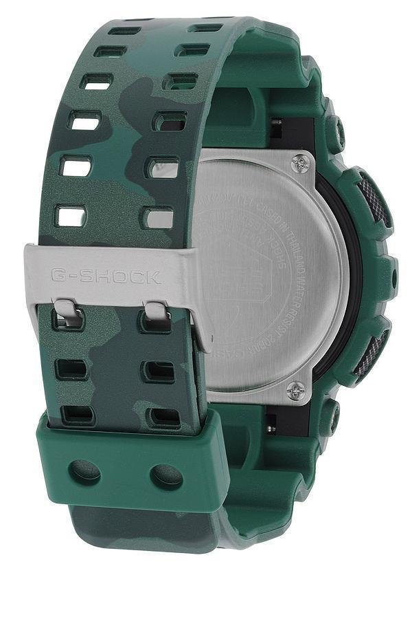 Casio G-Shock นาฬิกาข้อมือผู้ชาย สายเรซิ่น รุ่น GA-110CM-3AER - Green