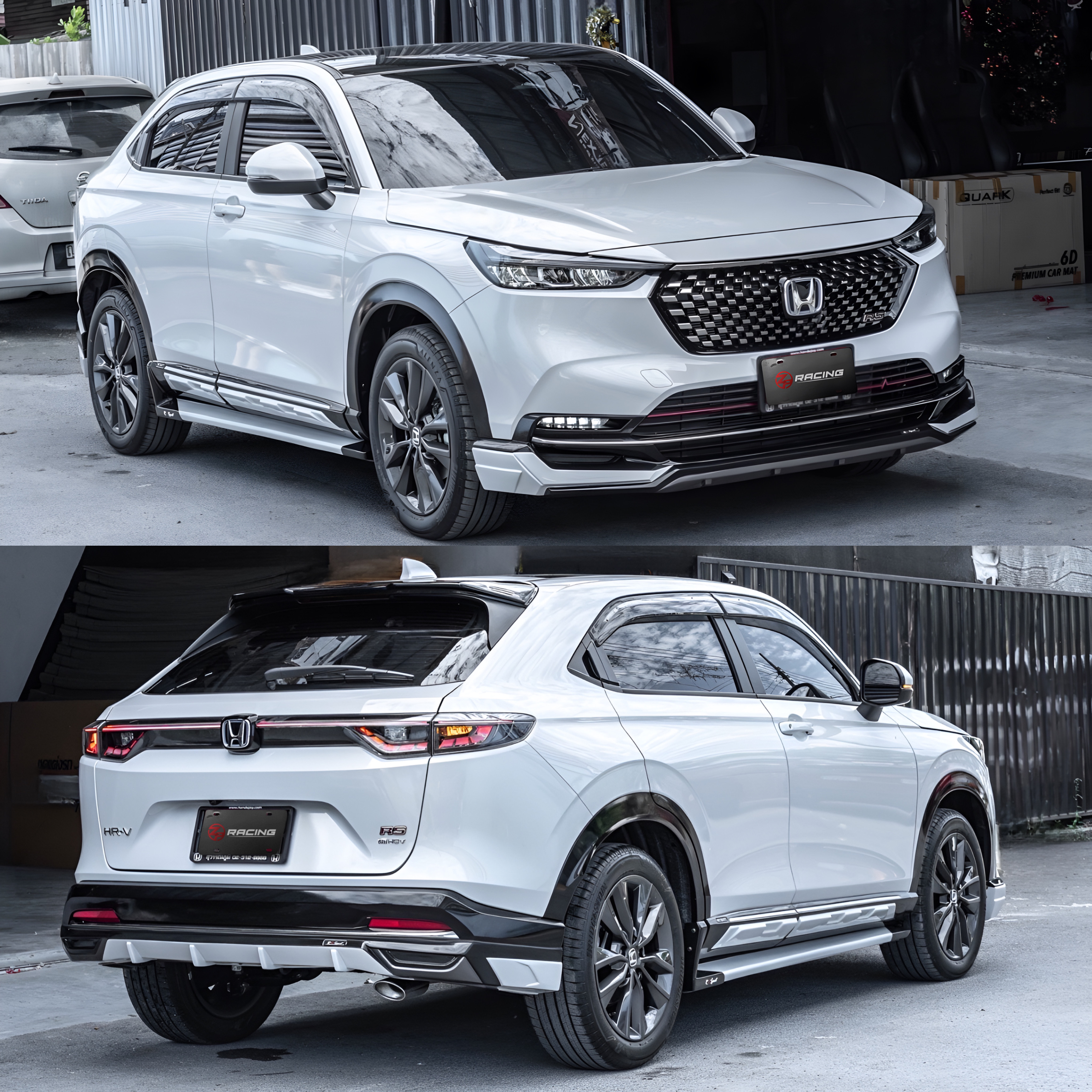 ชุดแต่ง ชุดสเกิร์ต Honda HR-V 2022-2025 รุ่น RS PLUS (สำหรับรถรุ่น RS เท่านั้น)