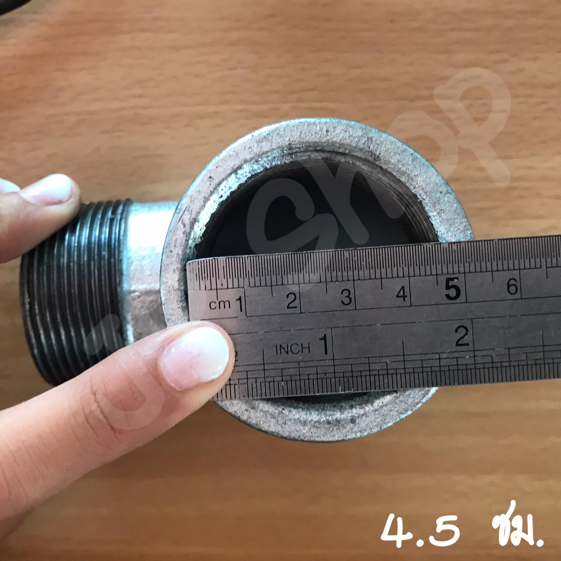 ข้องอประปา 90 องศา ขนาด 1.5 นิ้ว (ผู้-เมีย) #50200471