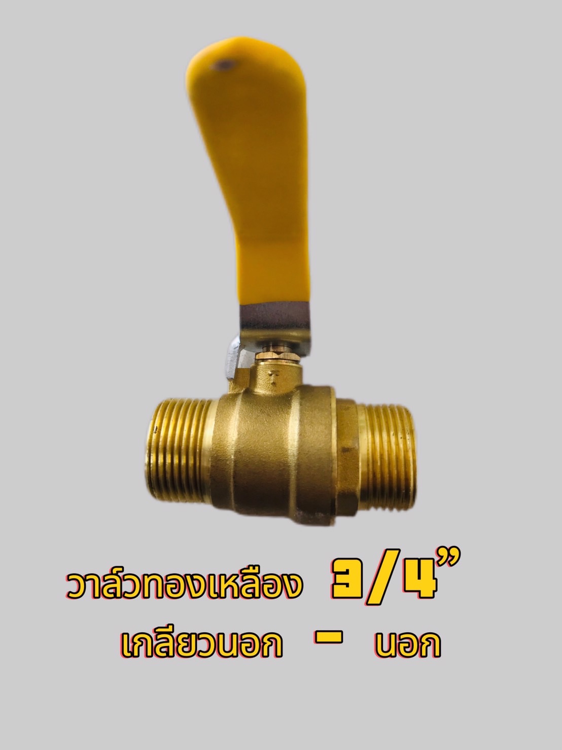 วาล์วทองเหลือง 6 หุน (3/4)