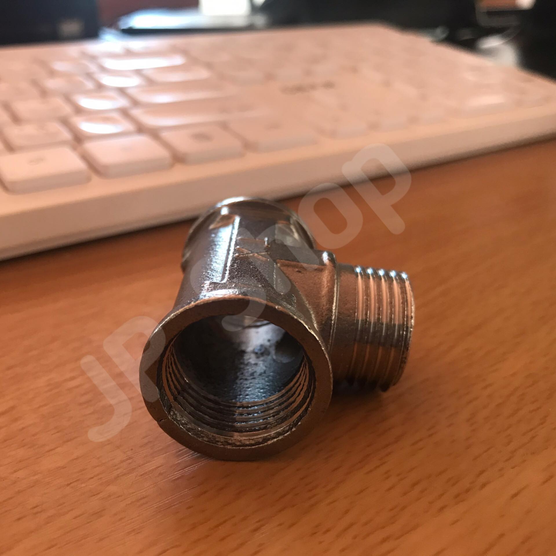 ข้อต่อสามทางสแตนเลส304 ขนาด 4 หุน ข้อต่อ สแตนเลส 4 หุน สามทาง #3354