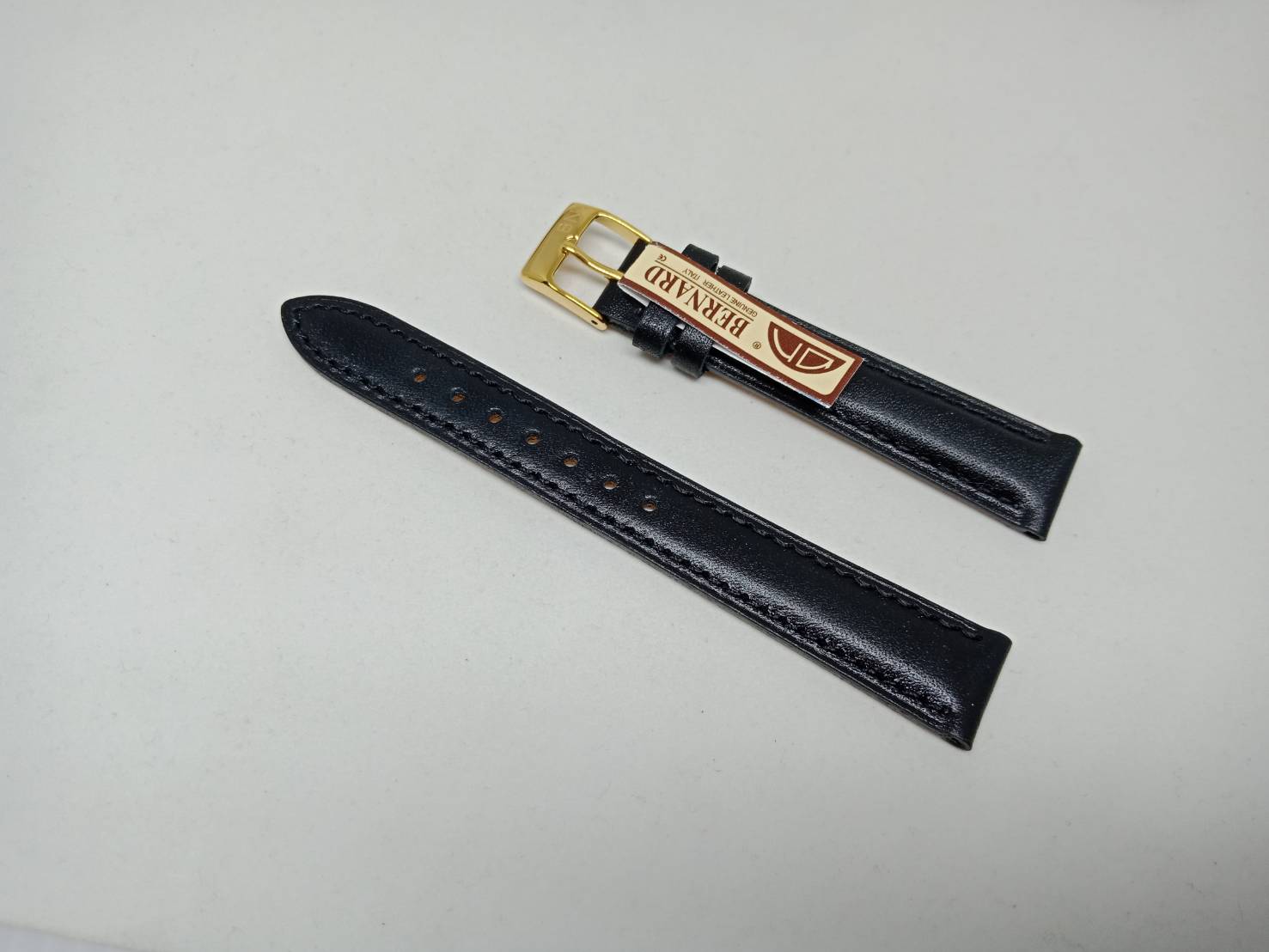 BERNARD สายนาฬิกาหนังวัวแท้ ขนาด 16 มม.