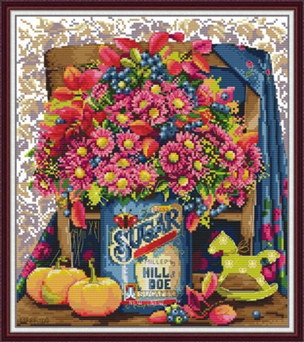 Daisy Vase (ไม่พิมพ์/พิมพ์ลาย)