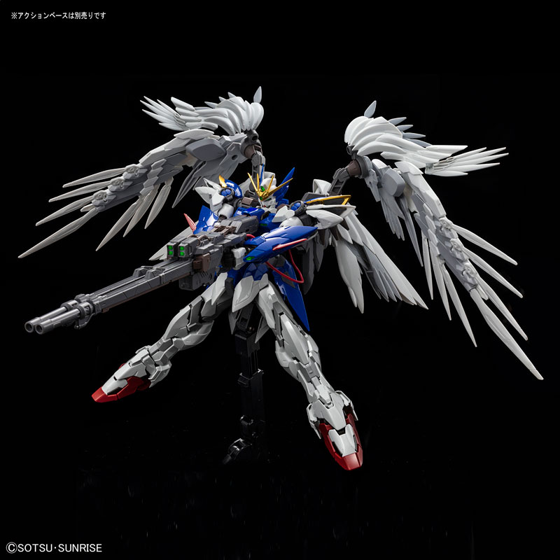 High Resolution Model 1/100 Wing Gundam Zero EW Plastic Model from "Mobile Suit Gundam Wing"