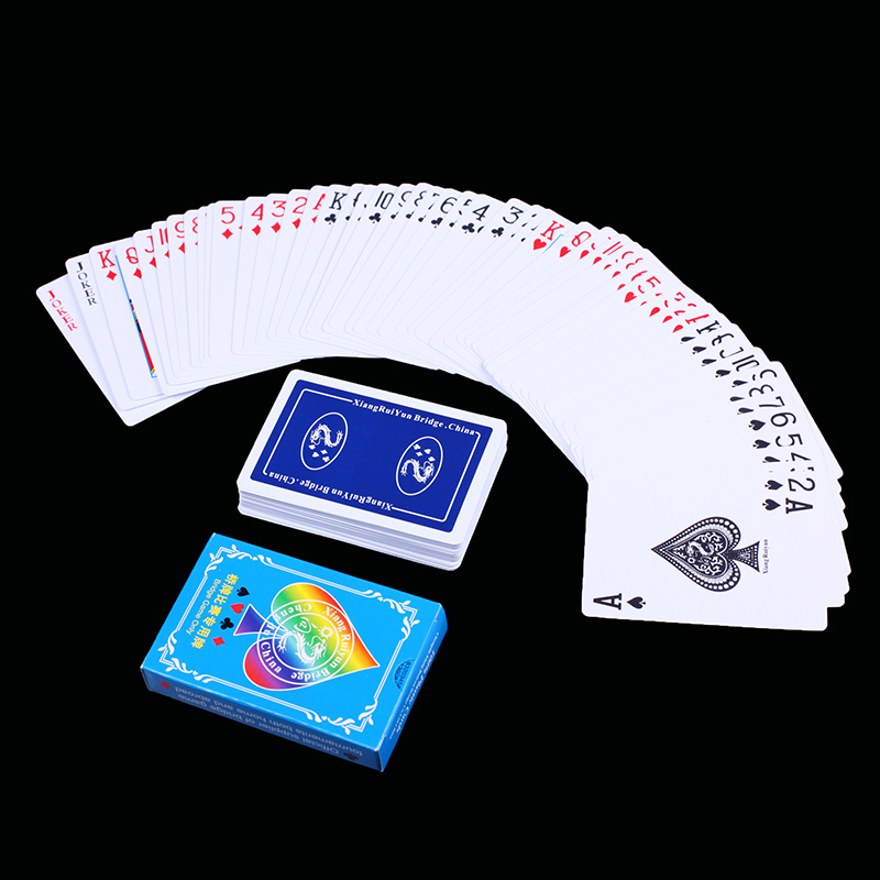 ไพ่บริดจ์ พลาสติกPVC (รุ่นมาตรฐาน) Contract Bridge Playing Cards [XRY Bridge]
