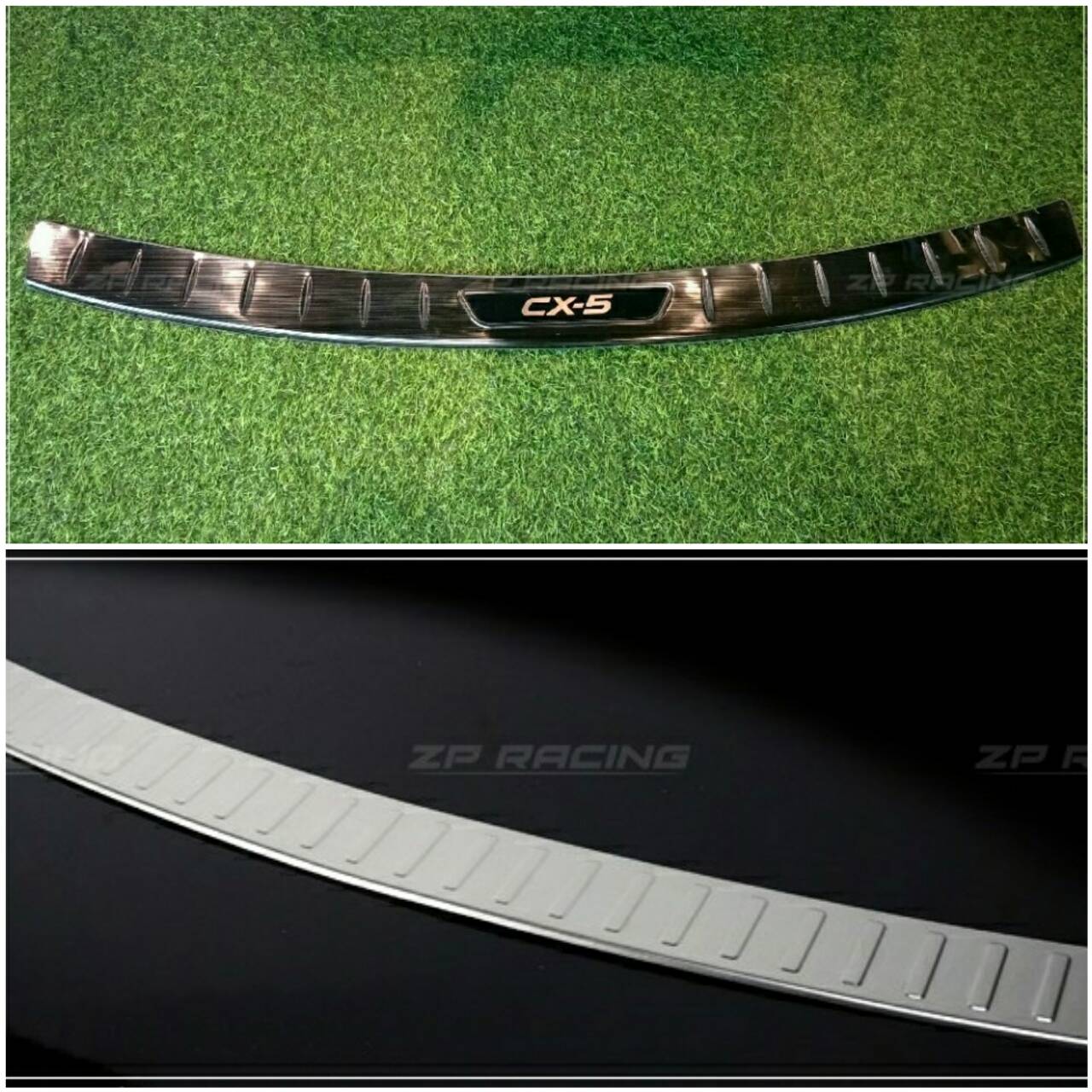 เพลทกันรอยท้ายด้านนอก CX-5 Stainless 304