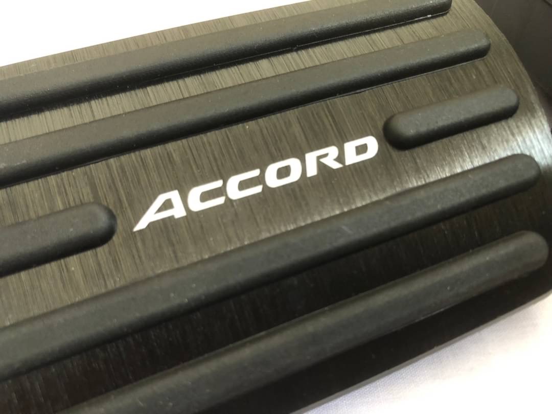 ชุดแป้นเหยียบคันเร่งและเบรก ACCORD G10 แบบอลูมิเนียม สีดำ