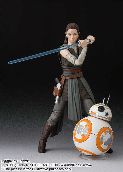 Rey THE LAST JEDI S.H.Figuarts - Star Wars